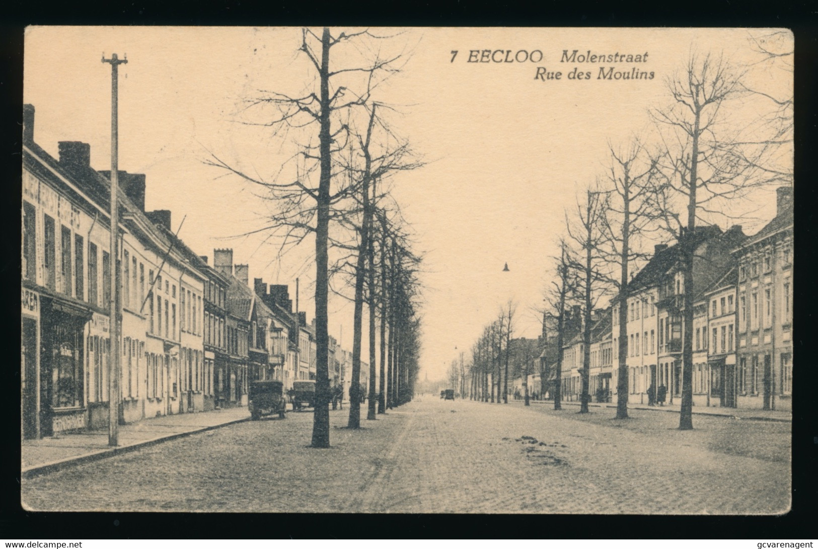 EEKLO    MOLENSTRAAT    RUE DES MOULINS      2 AFBEELINGEN SCANS - Eeklo