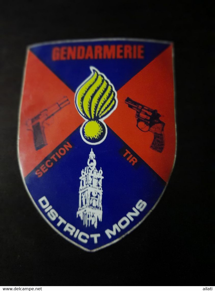 Un Autocollant De La Gendarmerie (Police) - Police & Gendarmerie