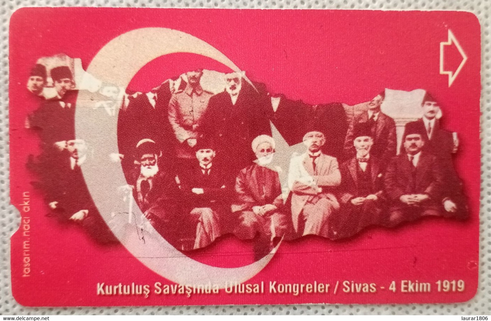 TELECARTE PHONECARD MAGNETIQUE TURQUIE - TÜRK TELEKOM - Congrès National - 60 U - 2000 - EC - Türkei