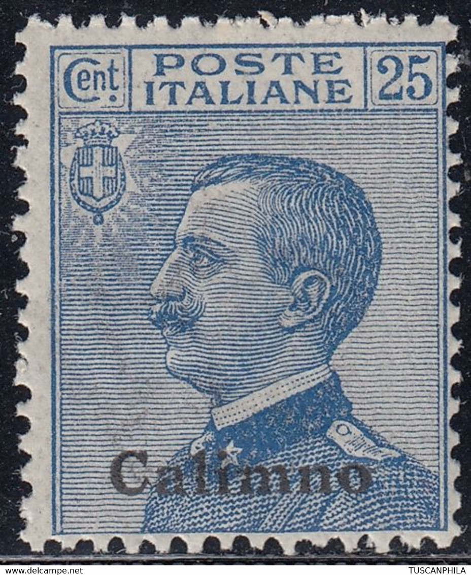 1912 1 Valore Sass. 5 MNH** Cv 30 - Aegean (Calino)