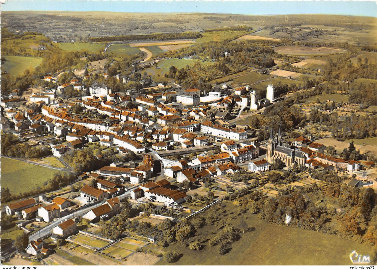 54-BLAMONT-VUE GÉNÉRALE AÉRIENNE - Blamont