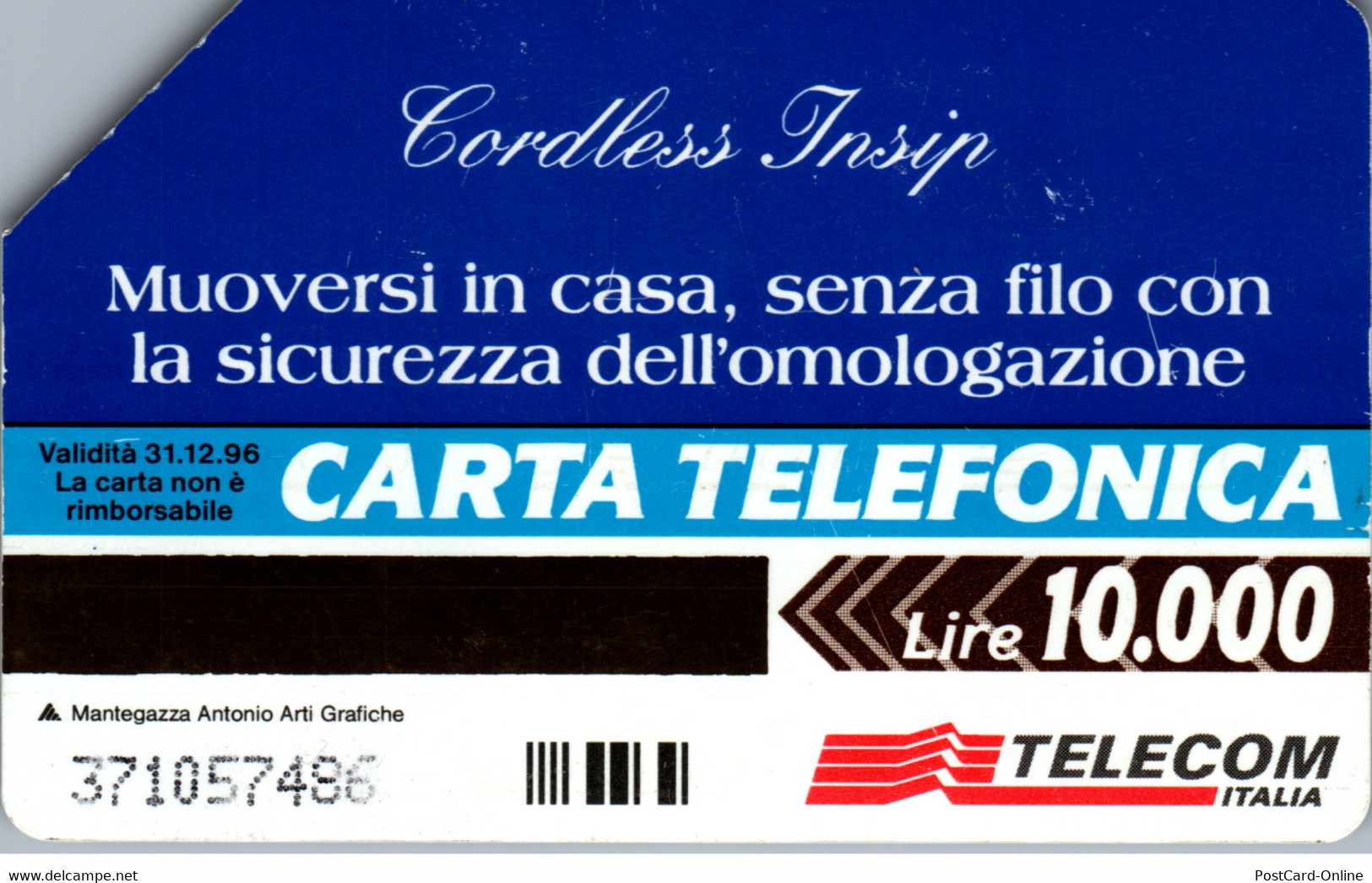 14989 - Italien - Insip Cordless - Öff. Diverse TK