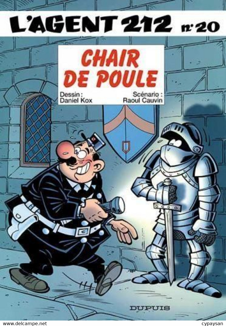 Agent 212 20 Chair De Poule EO BE Dupuis 03/1999 Cauvin Kox (BI6) - Agent 212, L'