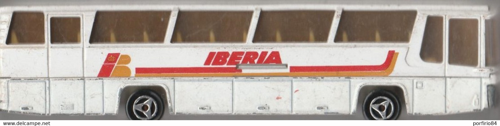 VINTAGE MODELLINO PULLMAN IBERIA MAJORETTE N°373 NEOPLAN  Scala 1:87  Made In France - Echelle 1:87