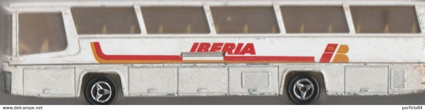 VINTAGE MODELLINO PULLMAN IBERIA MAJORETTE N°373 NEOPLAN  Scala 1:87  Made In France - Scala 1:87