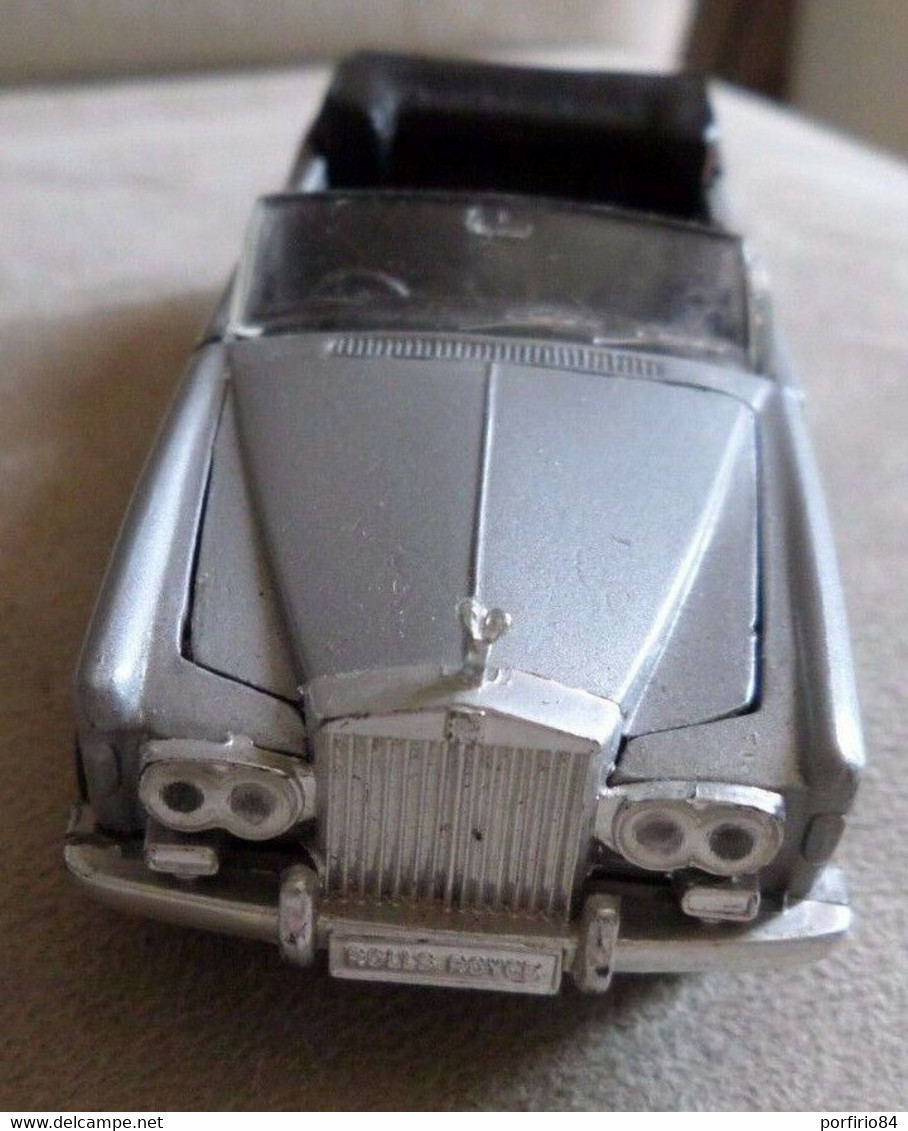 VINTAGE MODELLINO  ROLLS ROYCE CORNICHE DROPHEAD COUPE' POLISTIL Scala 1:43  Made In Italy - Polistil