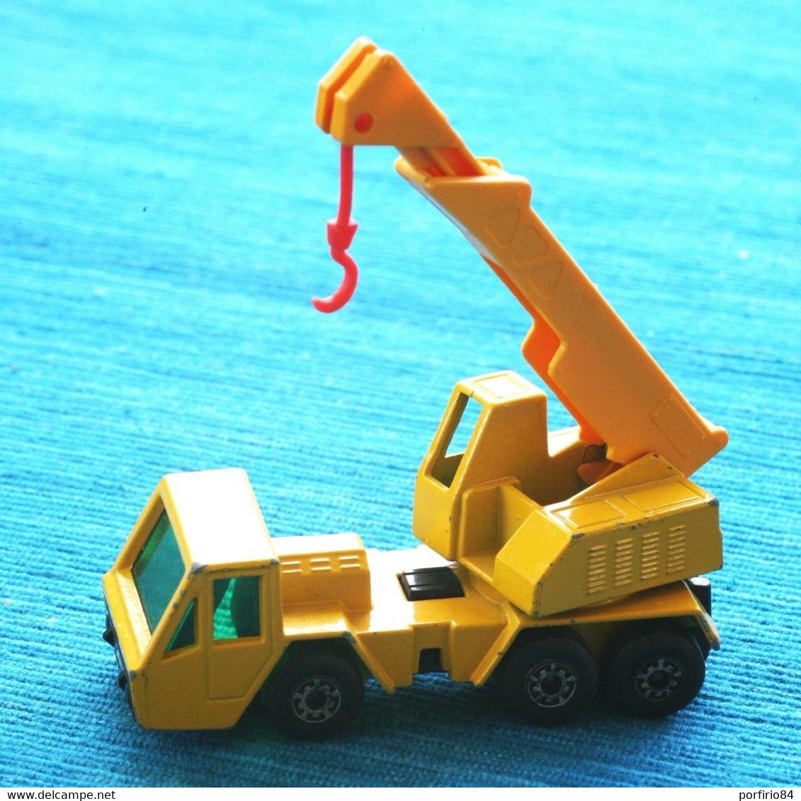 VINTAGE MODELLINO CAMION CRANE TRUCK N. 49 MATCHBOXL 1978   Made In England - Camions, Bus Et Construction