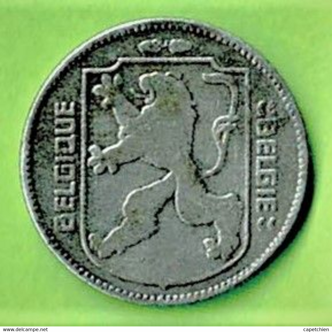 BELGIQUE / 1 FRANC / 1941 / ZINC - 1 Franc