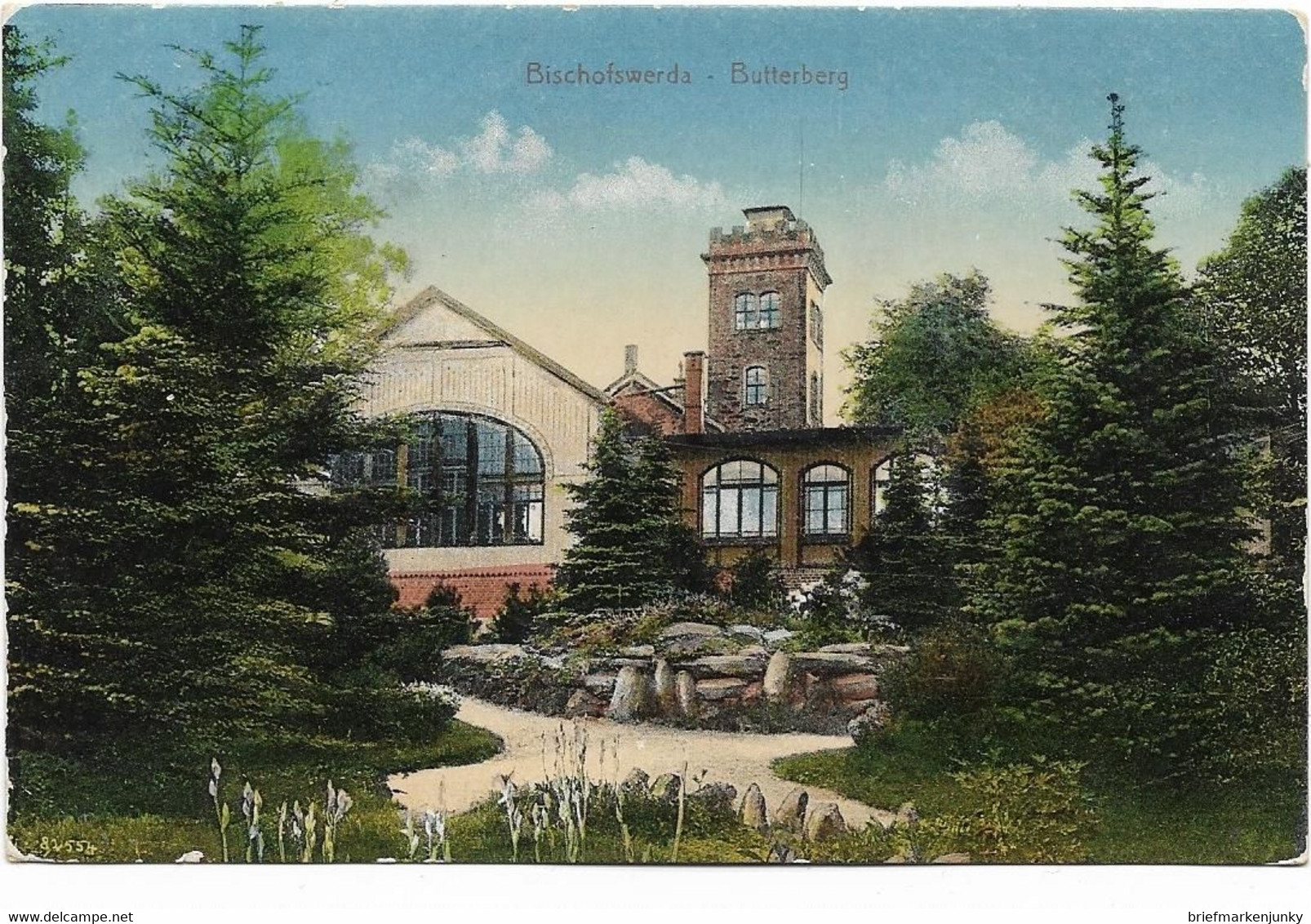 Bischofswerda, Butterberg , Um 1919 Gelaufen , AK 11 - Bischofswerda