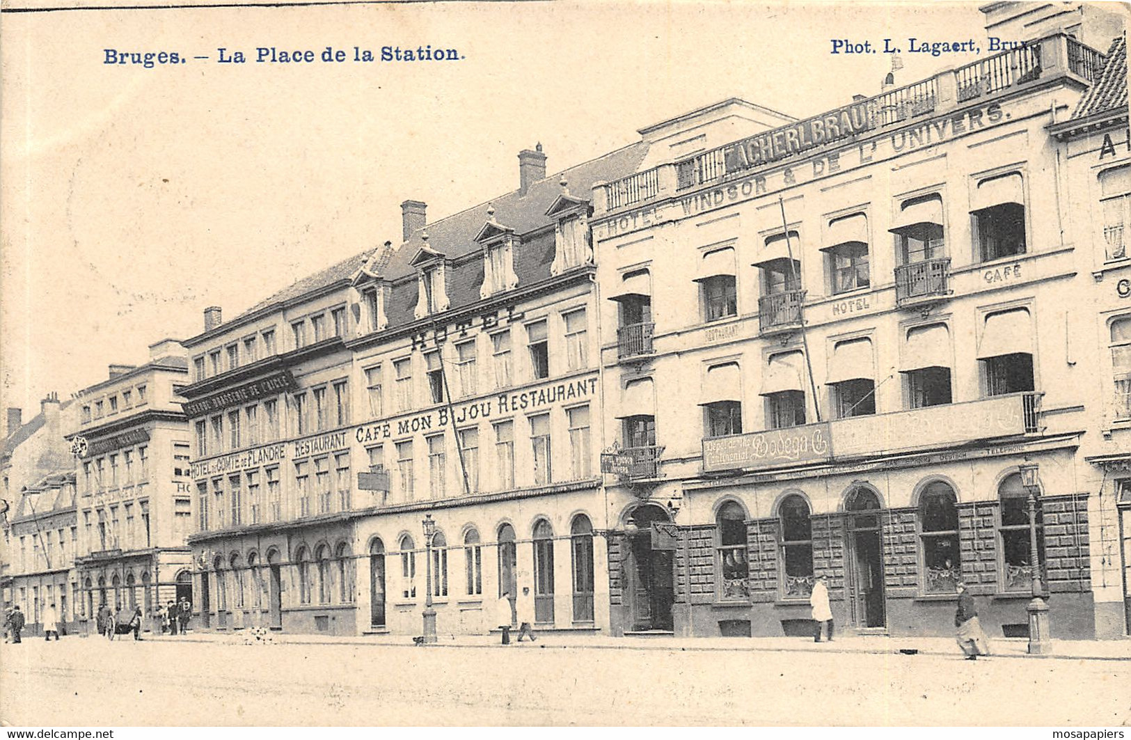 Bruges - La Place De La Station - Ed. Lagaert - Brugge