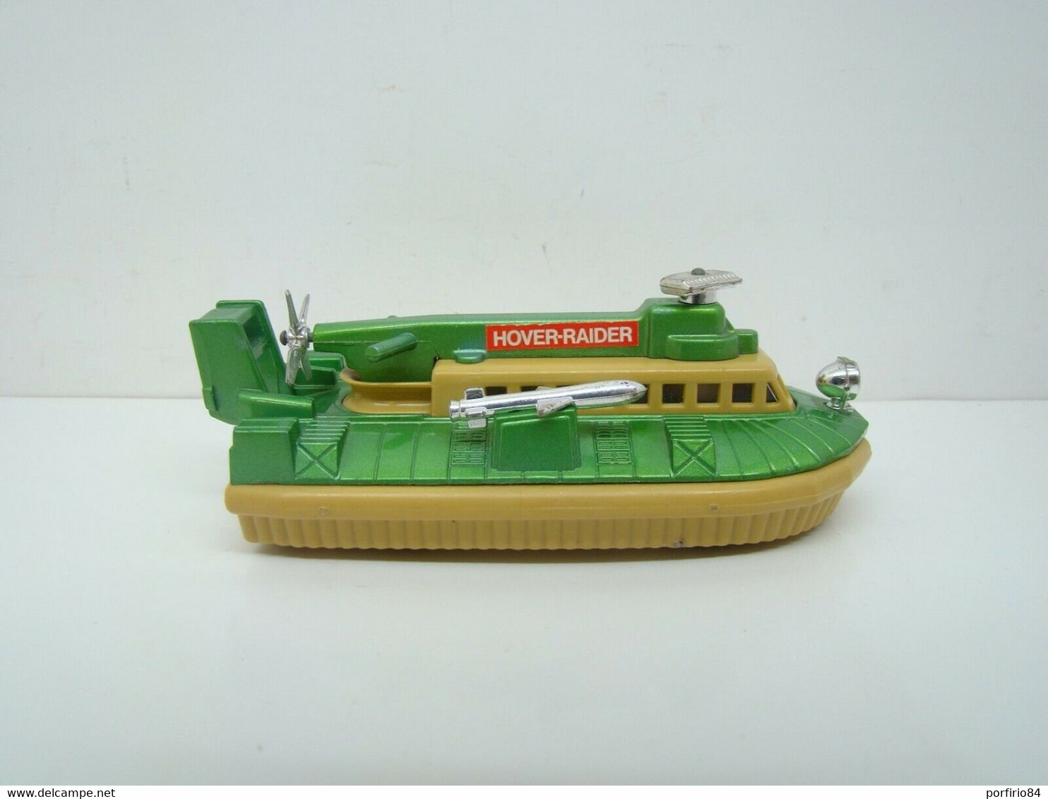 VINTAGE MODELLINO MATCHBOX - K-105 - BATTLE KINGS - HOVRER RAIDER - LESNEY - 1974 - Schiffe
