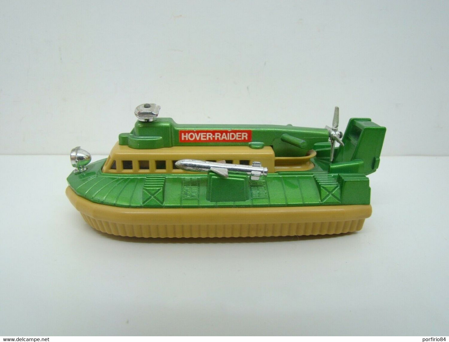 VINTAGE MODELLINO MATCHBOX - K-105 - BATTLE KINGS - HOVRER RAIDER - LESNEY - 1974 - Bateaux