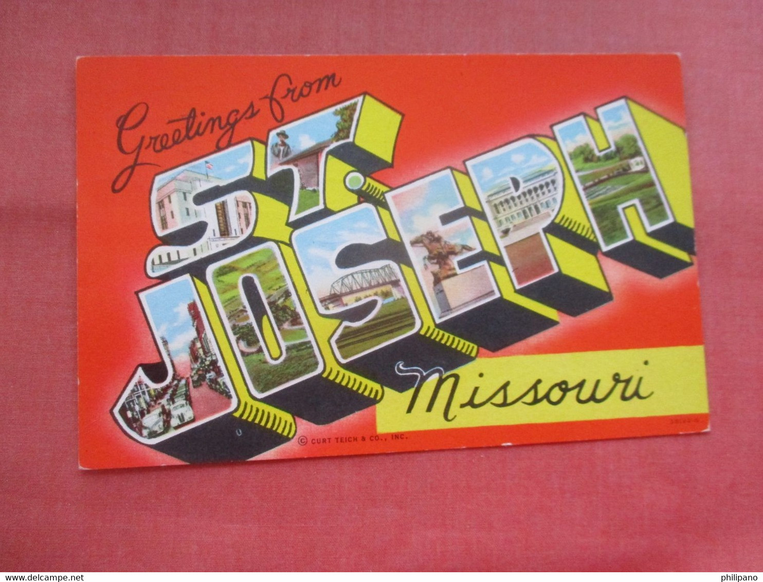 Greetings -  St Joseph - Missouri > St Joseph       Ref 5595 - St Joseph