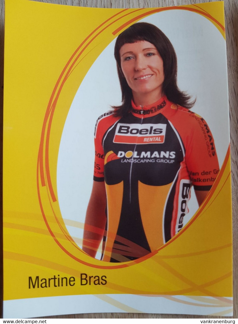 Cycling - Card Martine Bras - Team Boels-Dolmans - 2013 - women