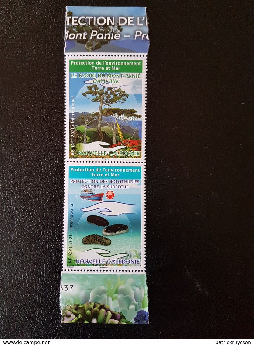 Caledonia 2021 Caledonie KAORI Mont Panié Dayu Biik Flora Trees Nature 2v  Pair Mnh - Nuevos