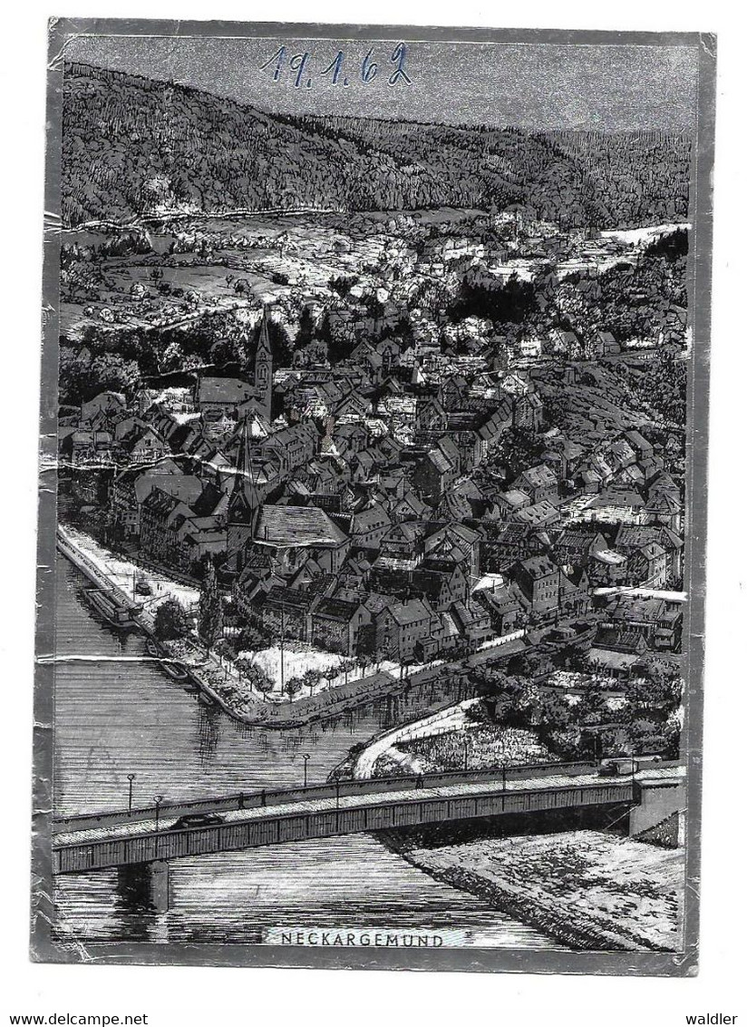 6903  NECKARGEMÜND - SILBERDRUCK  1962 - Neckargemünd