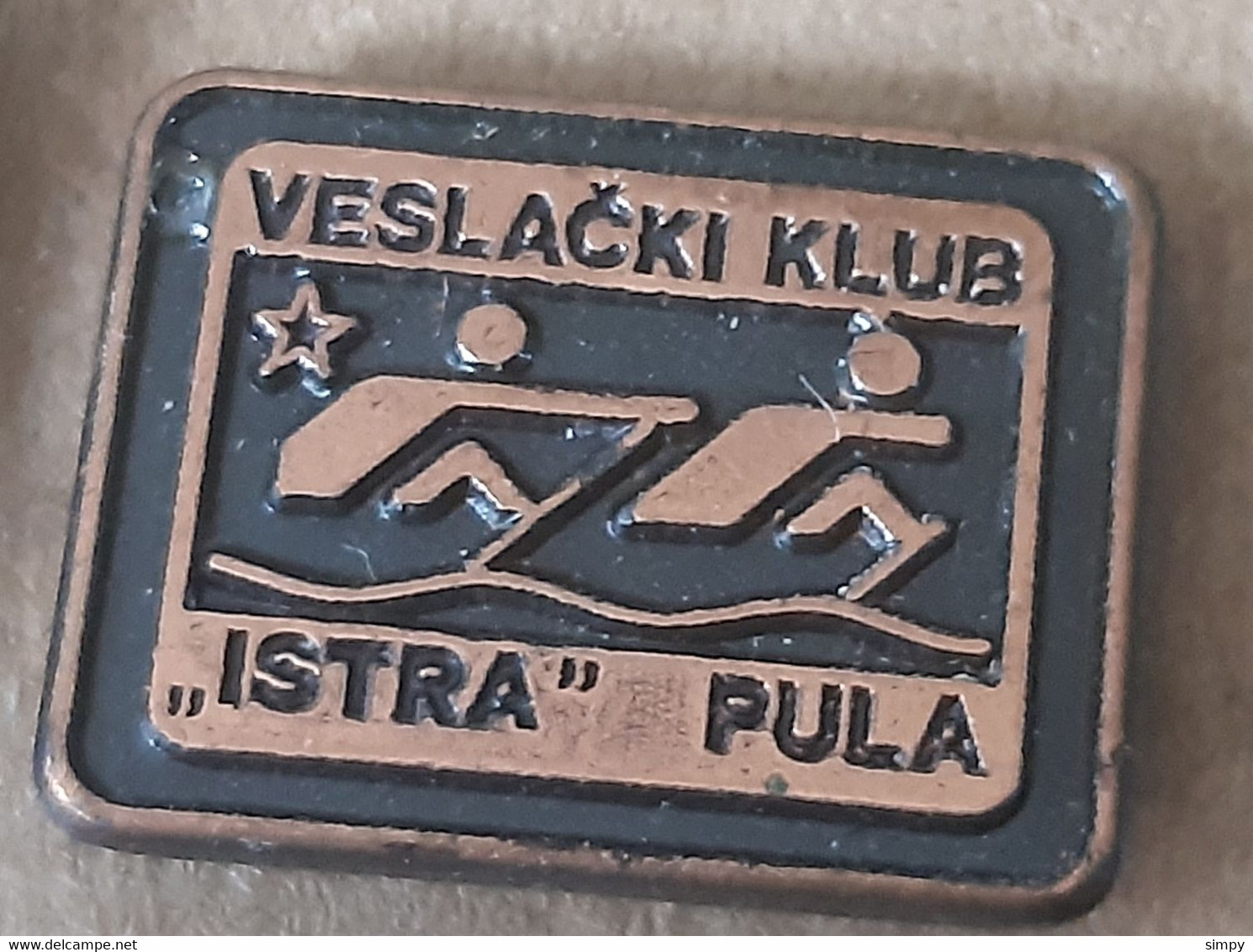 Rowing  Club VK Istra Pula Croatia Badge Pin - Rudersport