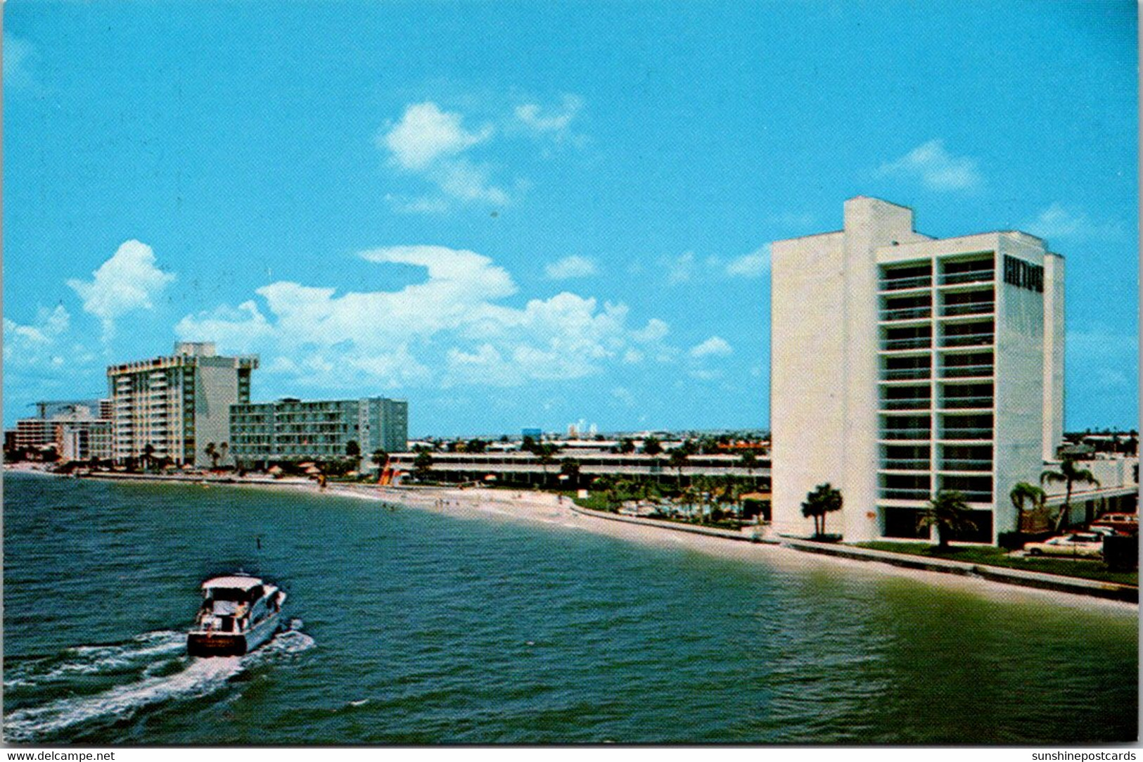 Florida Clearwater Beach View Of The South End Of The Beach - Clearwater