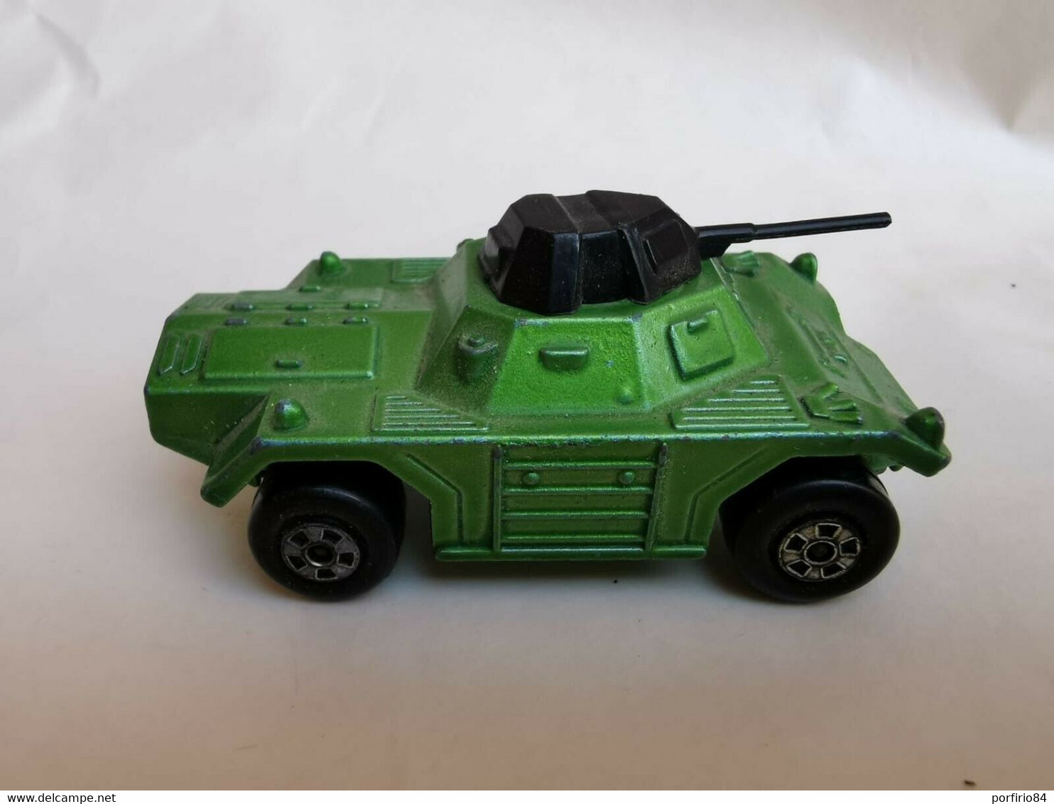 VINTAGE MODELLINO CARRO ARMATO Matchbox 1973 Rola-Matics N.73 WEASEL ARMORED TRUCK   Made In England - Chars