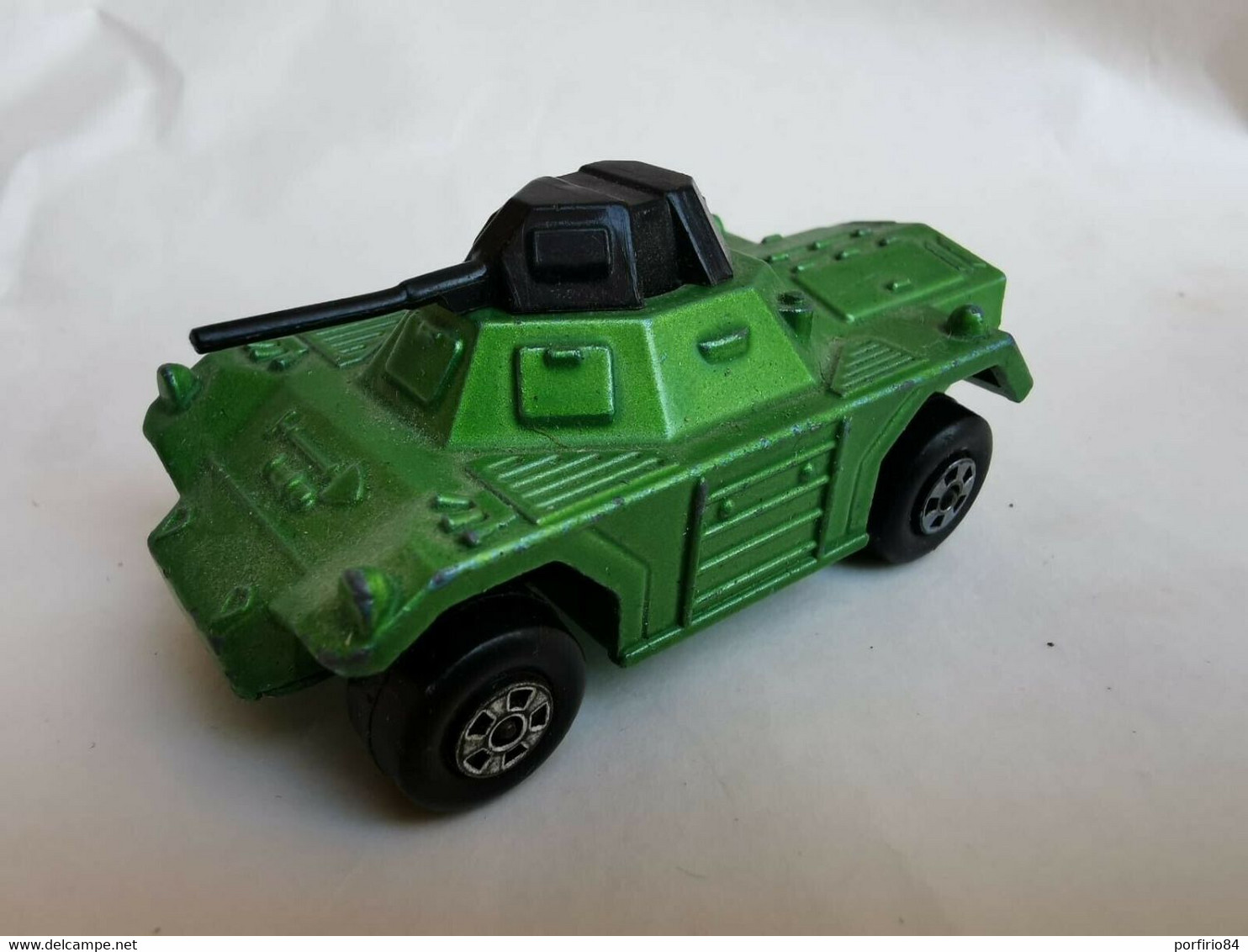 VINTAGE MODELLINO CARRO ARMATO Matchbox 1973 Rola-Matics N.73 WEASEL ARMORED TRUCK   Made In England - Panzer