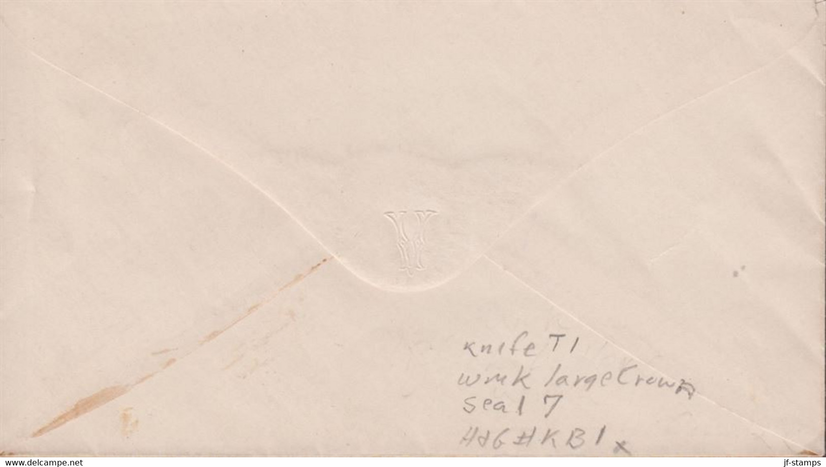 1878. VICTORIA POSTAGE TWO PENCE VICTORIA Envelope.  - JF430271 - Lettres & Documents