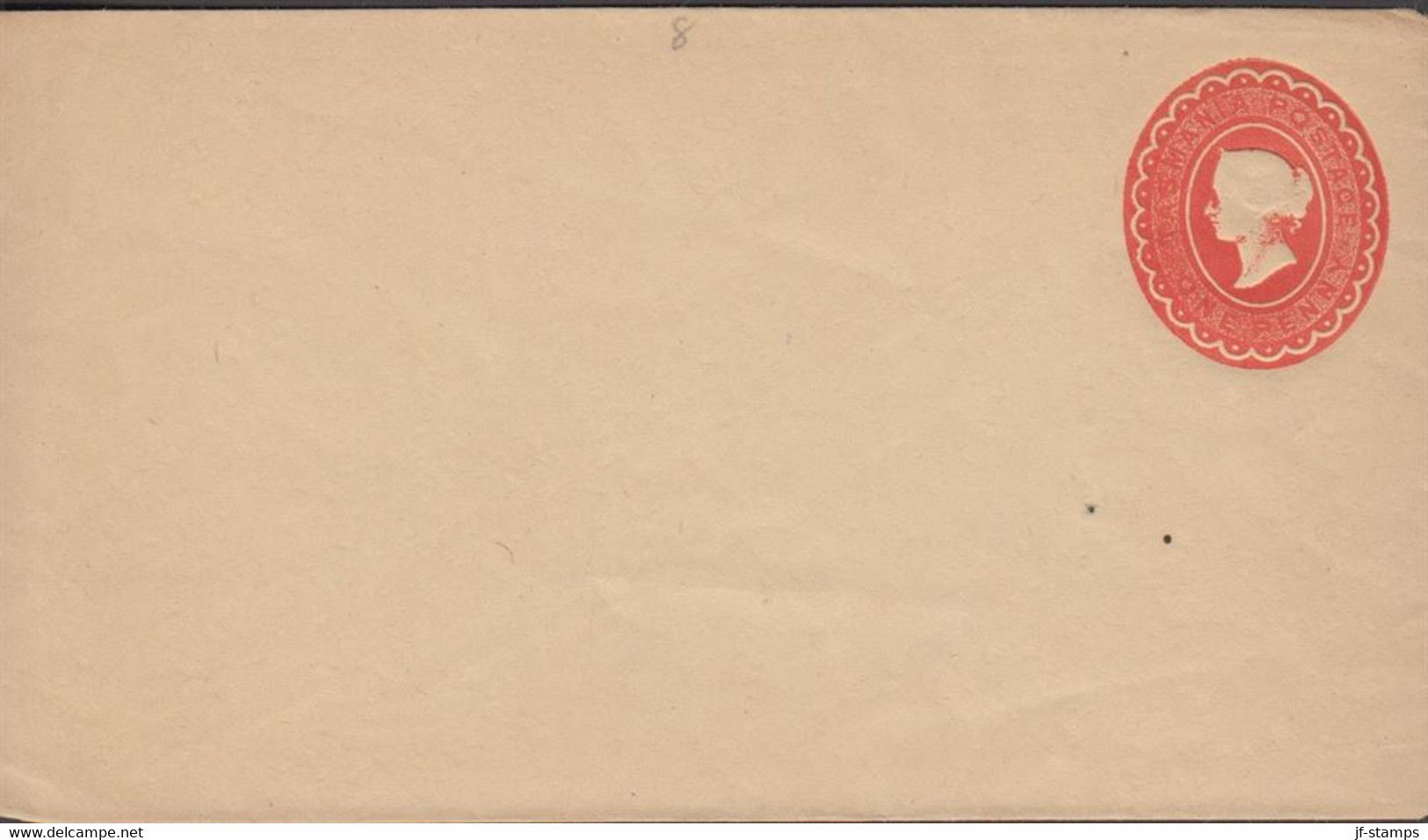 1878. Tasmania. TASMANIA. Victoria. Envelope  ONE PENNY. - JF430291 - Cartas & Documentos