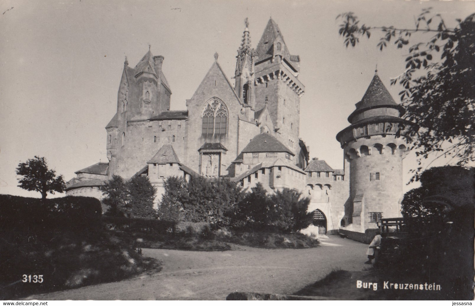 AK - NÖ - Der Alte Weg Zur Burg Kreuzenstein - 1950 - Korneuburg