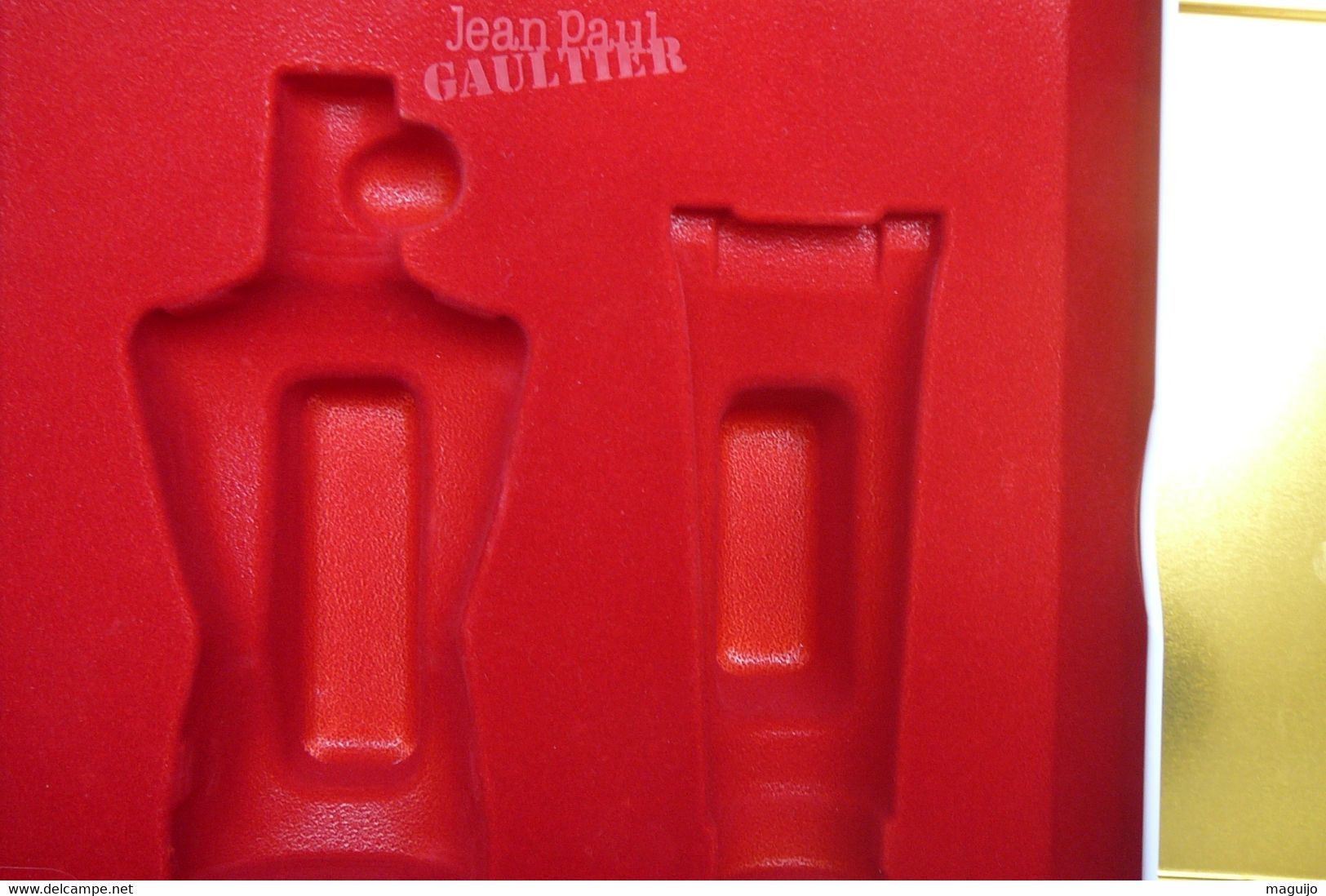 GAULTIER " BOITE COLLECTOR" METAL ,VIDE MAIS PRESENCE DE LA COQUE ,EXCELLENT ETAT  LIRE ET VOIR !! - Miniaturen Herrendüfte (mit Verpackung)