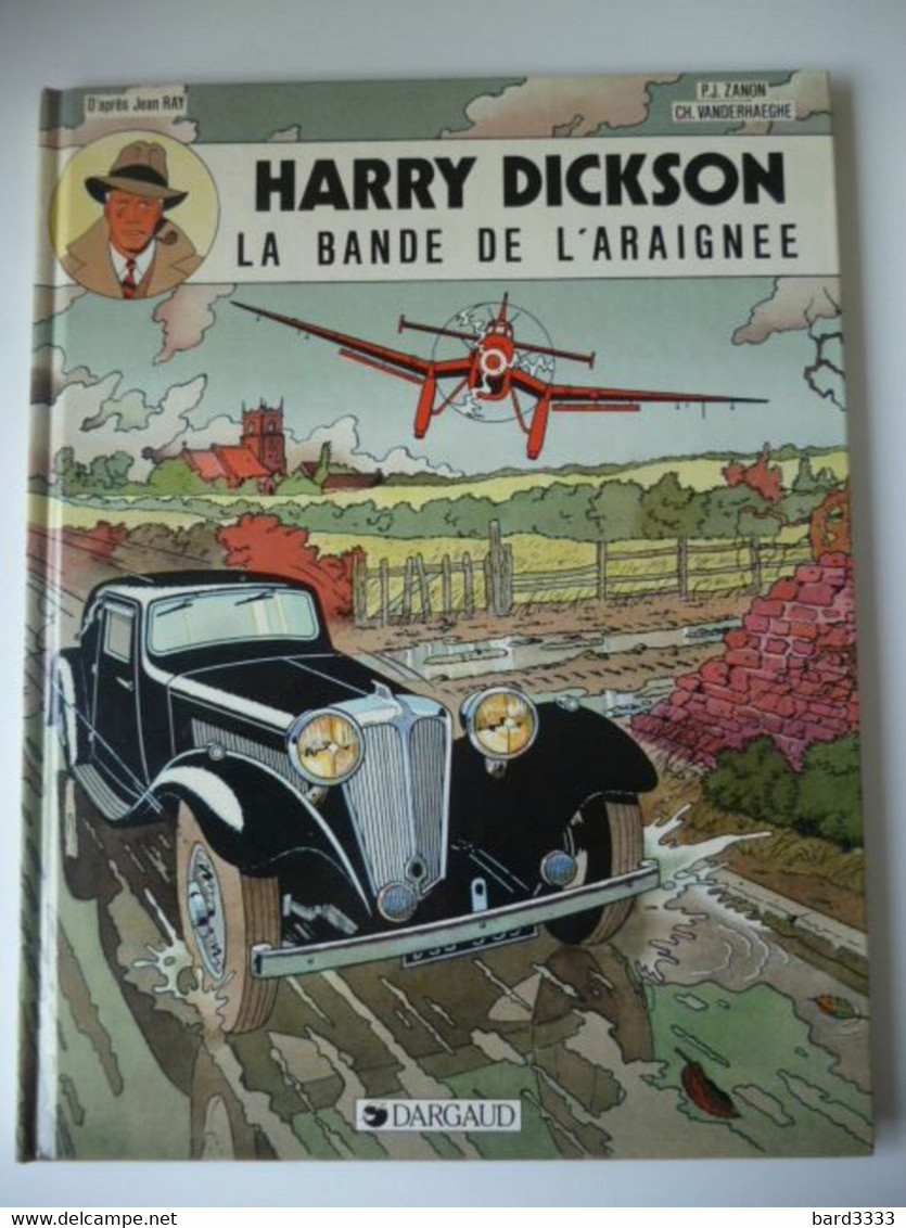 Harry Dickson Tome 1 La Bande De L'Araignée  EO Dargaud - Harry Dickson