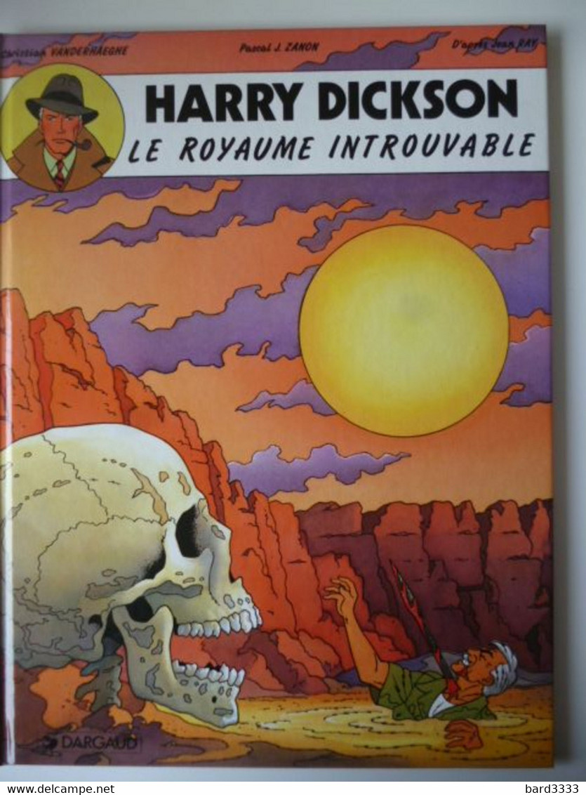 Harry Dickson Tome 4 Le Royaume Introuvable  EO Dargaud - Harry Dickson