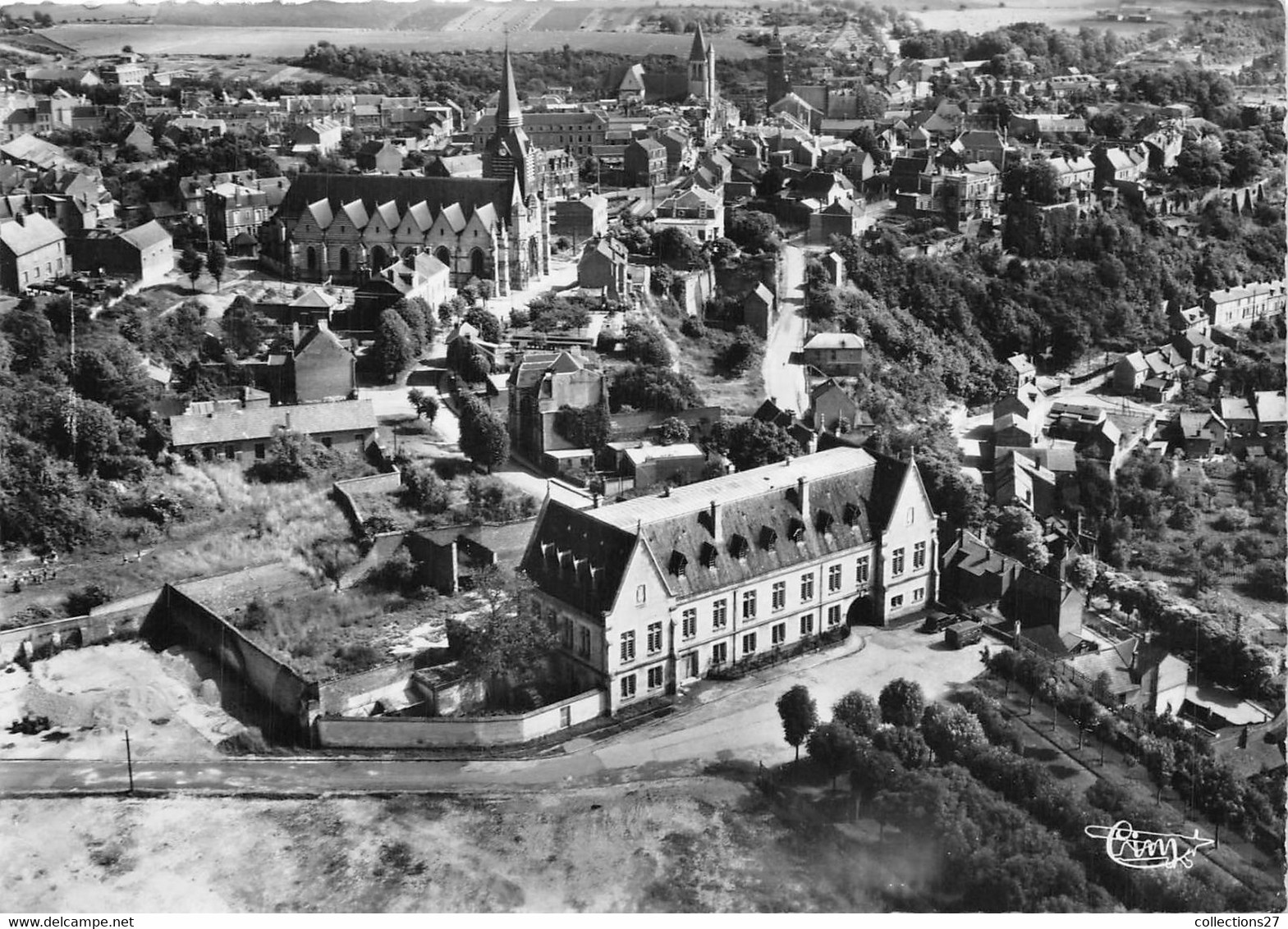 80-MONTDIDIER- VUE AERIENNE - Montdidier