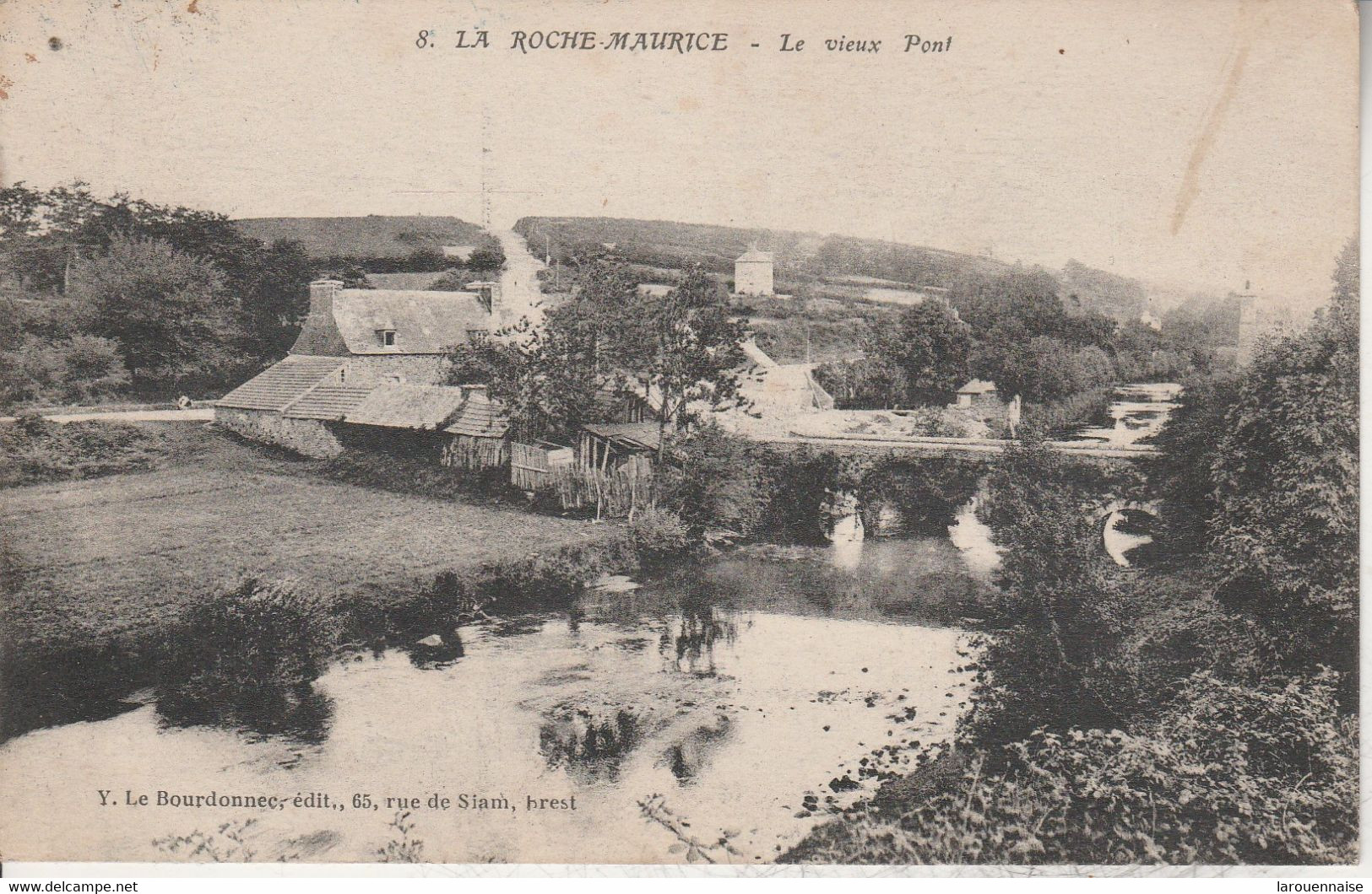 29 - LA ROCHE MAURICE - Le Vieux Pont - La Roche-Maurice