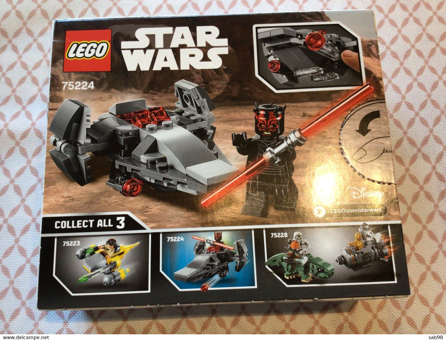 Star Wars Lego 75224 Série 6 Microfighters Disney - Sonstige & Ohne Zuordnung