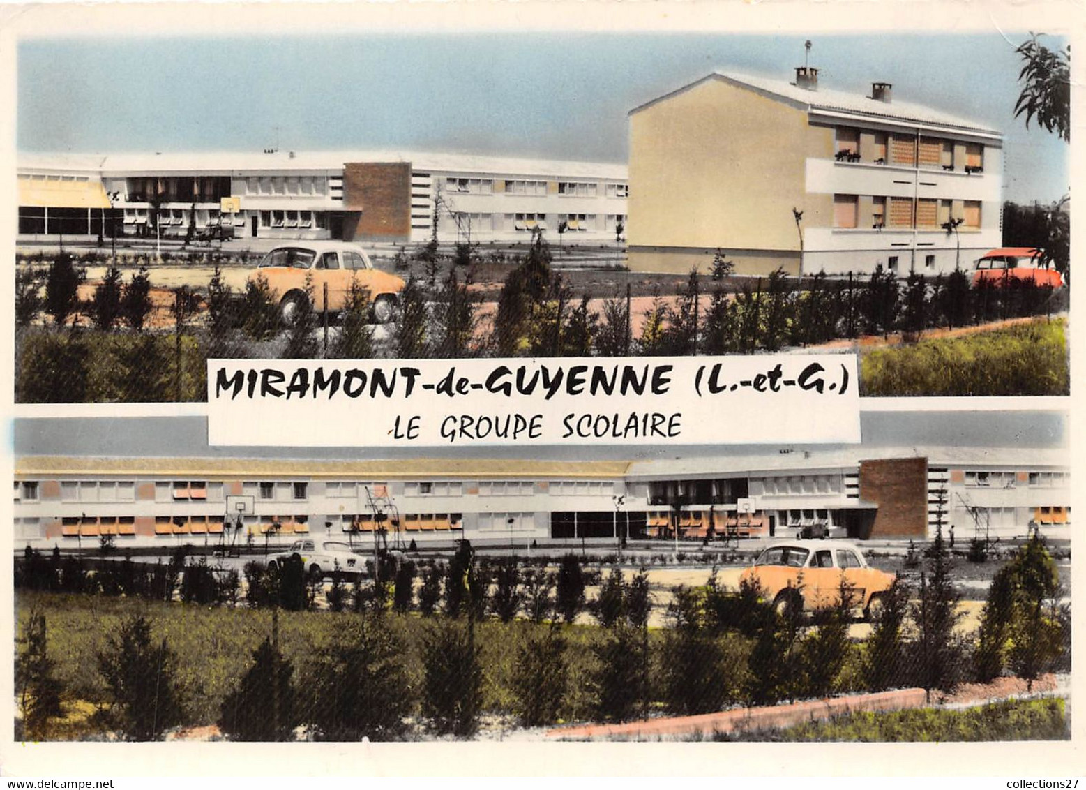 82-MIRAMONT-DE-GUYENNE- LE GROUPE SCOLAIRE MULTIVUES - Sonstige & Ohne Zuordnung