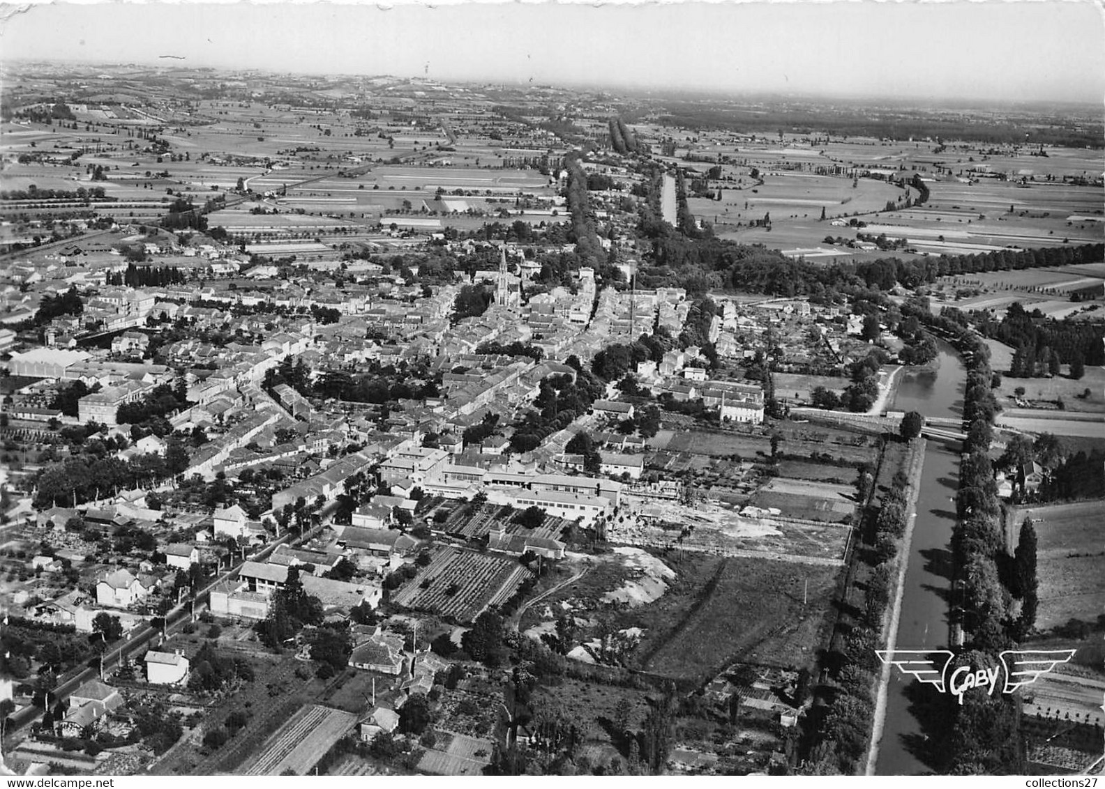 82-VALENCE-D'AGEN- VUE AERIENNE - Valence