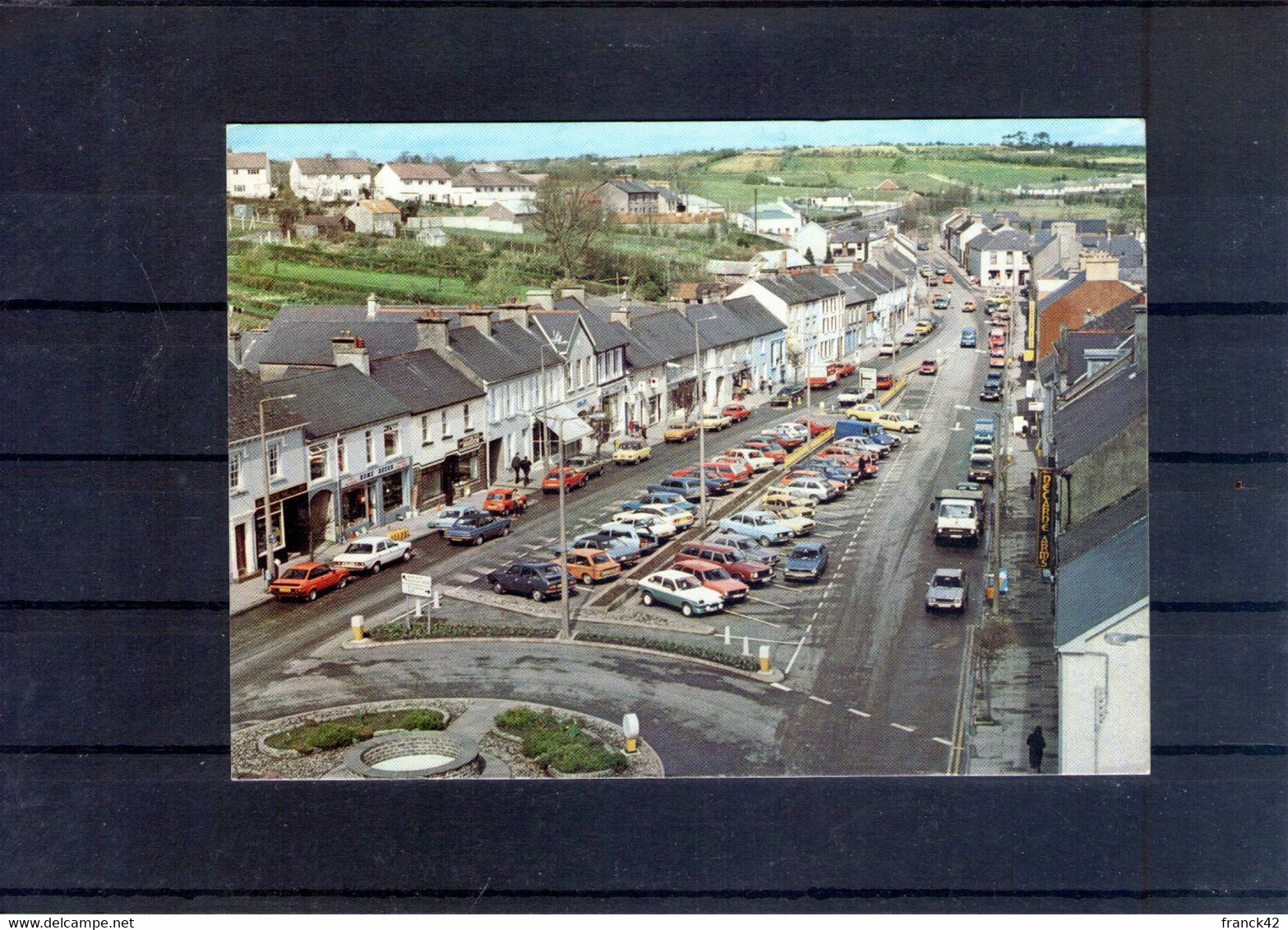 Irlande Du Nord. Irvinestown Main Street. Carte Moderne - Fermanagh