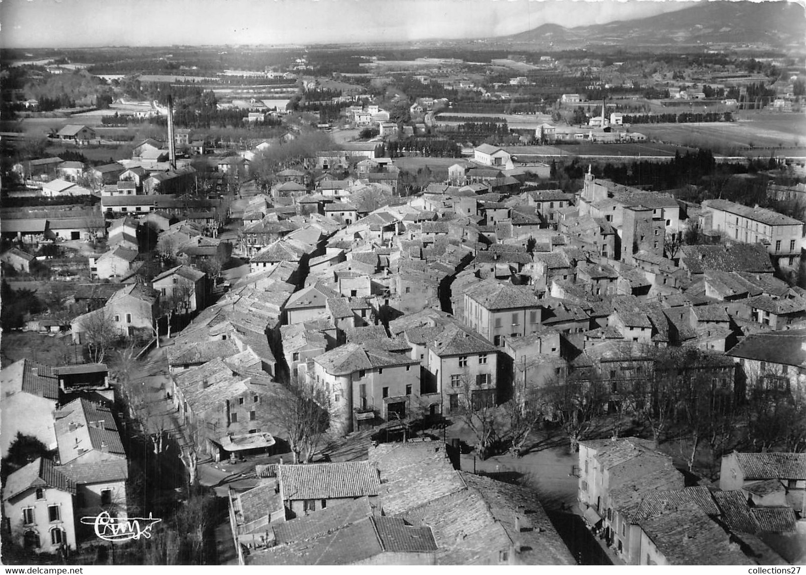 84-SARRIANS-VUE GENERALE AERIENNE - Sarrians