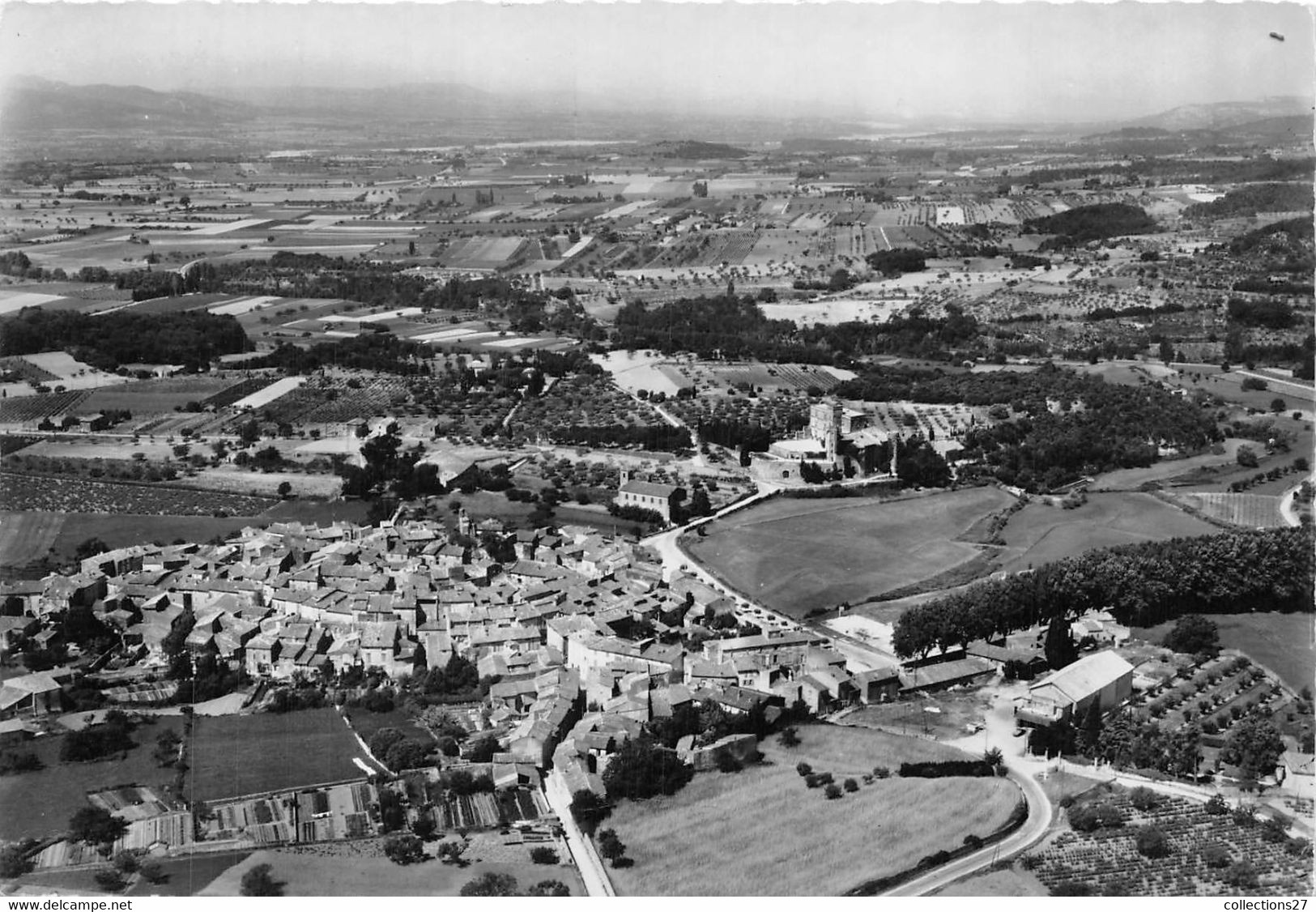 84-LOURMARIN- VUE GÉNÉRALE AÉRIENNE - Lourmarin