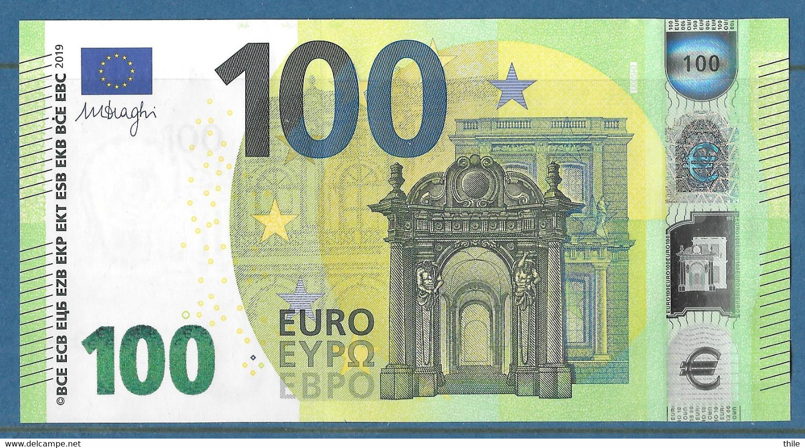 FRANCE - 100 € - UB - U005 H2 - UNC - 100 Euro