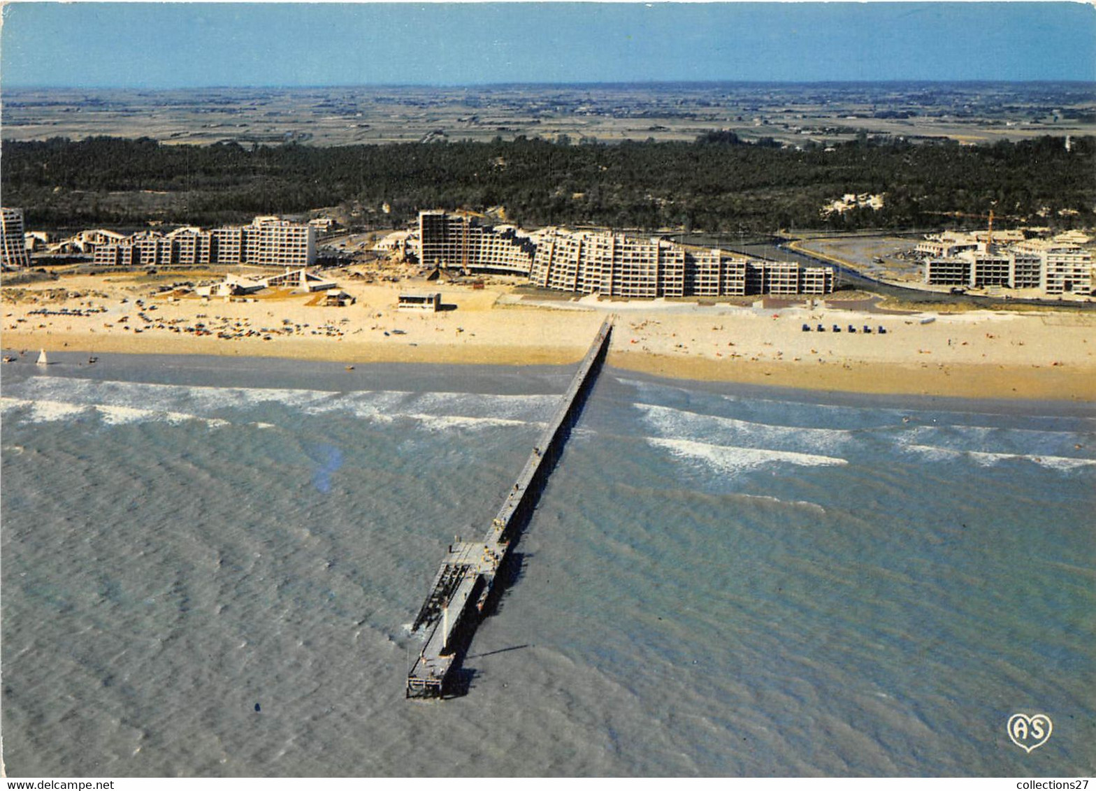 85-SAINT-JEAN-DE-MONT-L'ESTRACADE ET LA PLAGE - Saint Jean De Monts