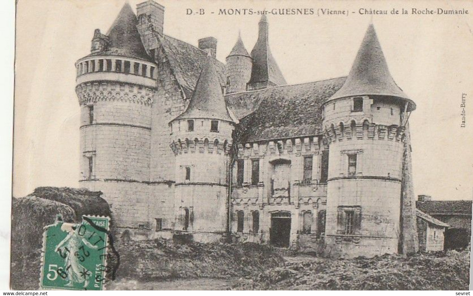 MONTS-SUR-GUESNES. -  Château De La Roche-Dumanie - Monts Sur Guesnes