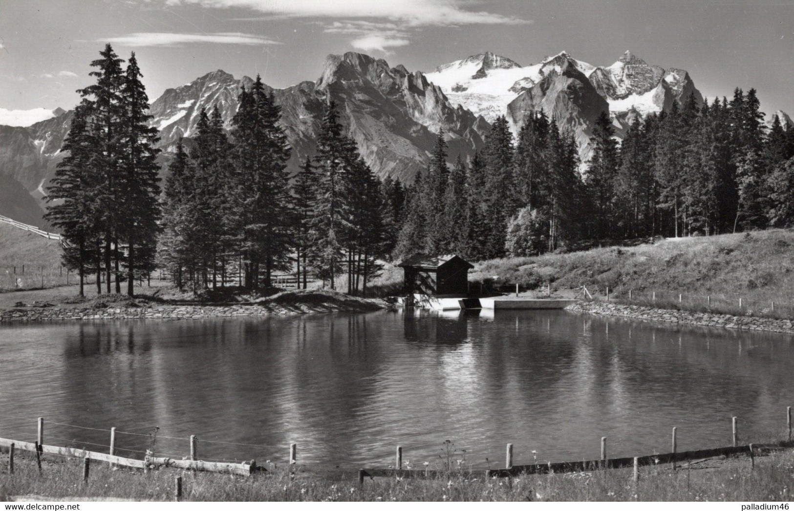 BERNE BIDMI HASLIBERG See Mit Wetterhorngruppe - R. Wurgler Meiringen No 154 - Voyagé - Hasliberg