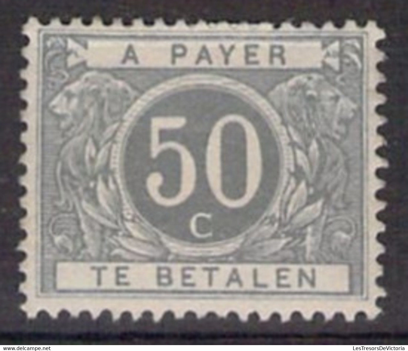 Belgique - COB TX 16 *  - 1916 - Cote 260 COB 2022 - Sellos