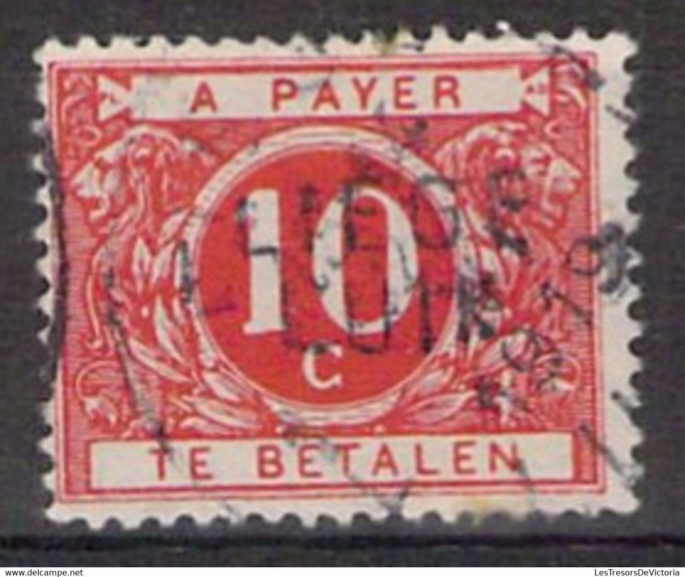 Belgique - COB TX 13A   - 1919 - Surcharge Liege - Cote 22.5 COB 2022 - Stamps