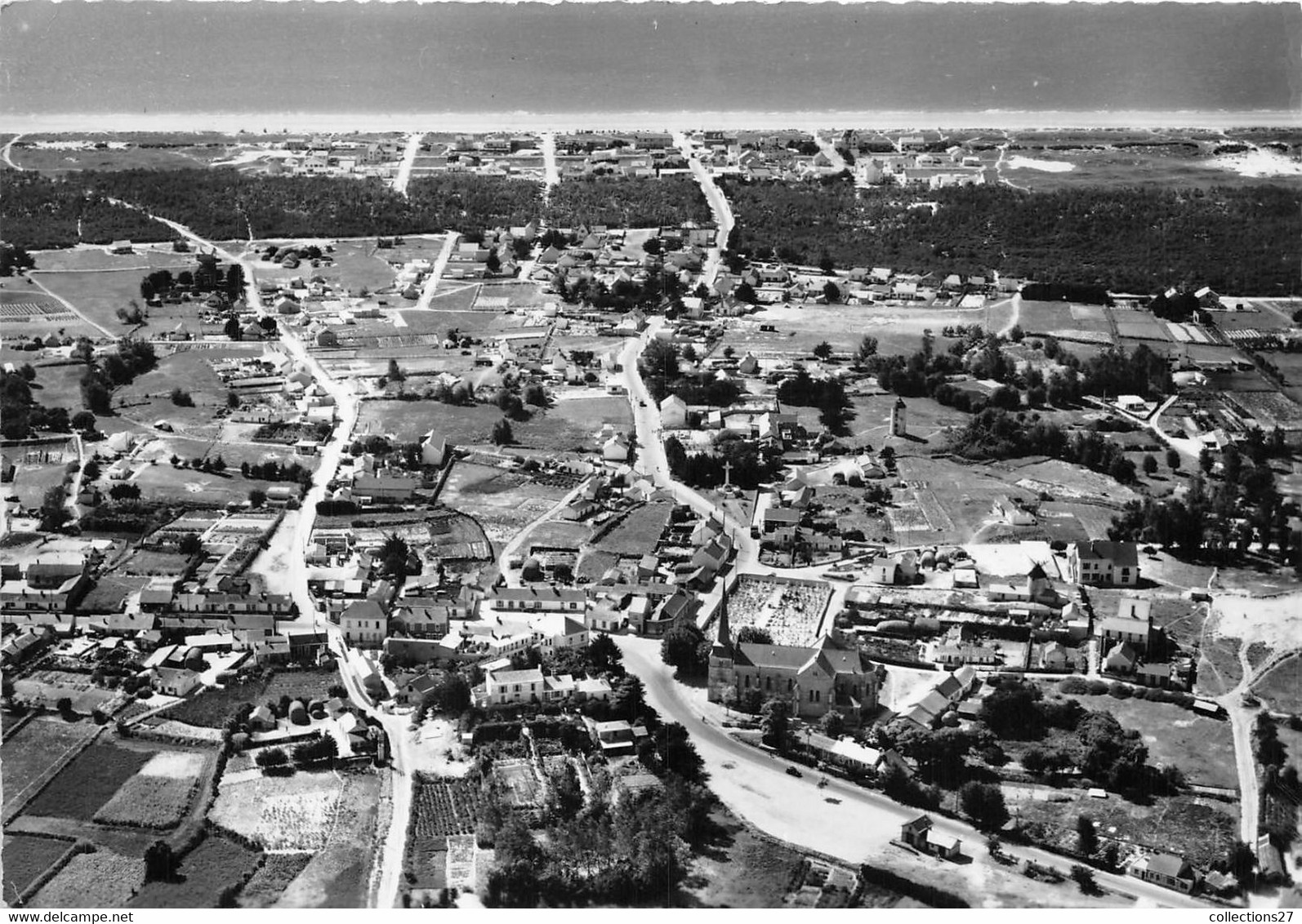 85-NOTRE-DAME-DE-MONTS- VUE AERIENNE - Saint Jean De Monts