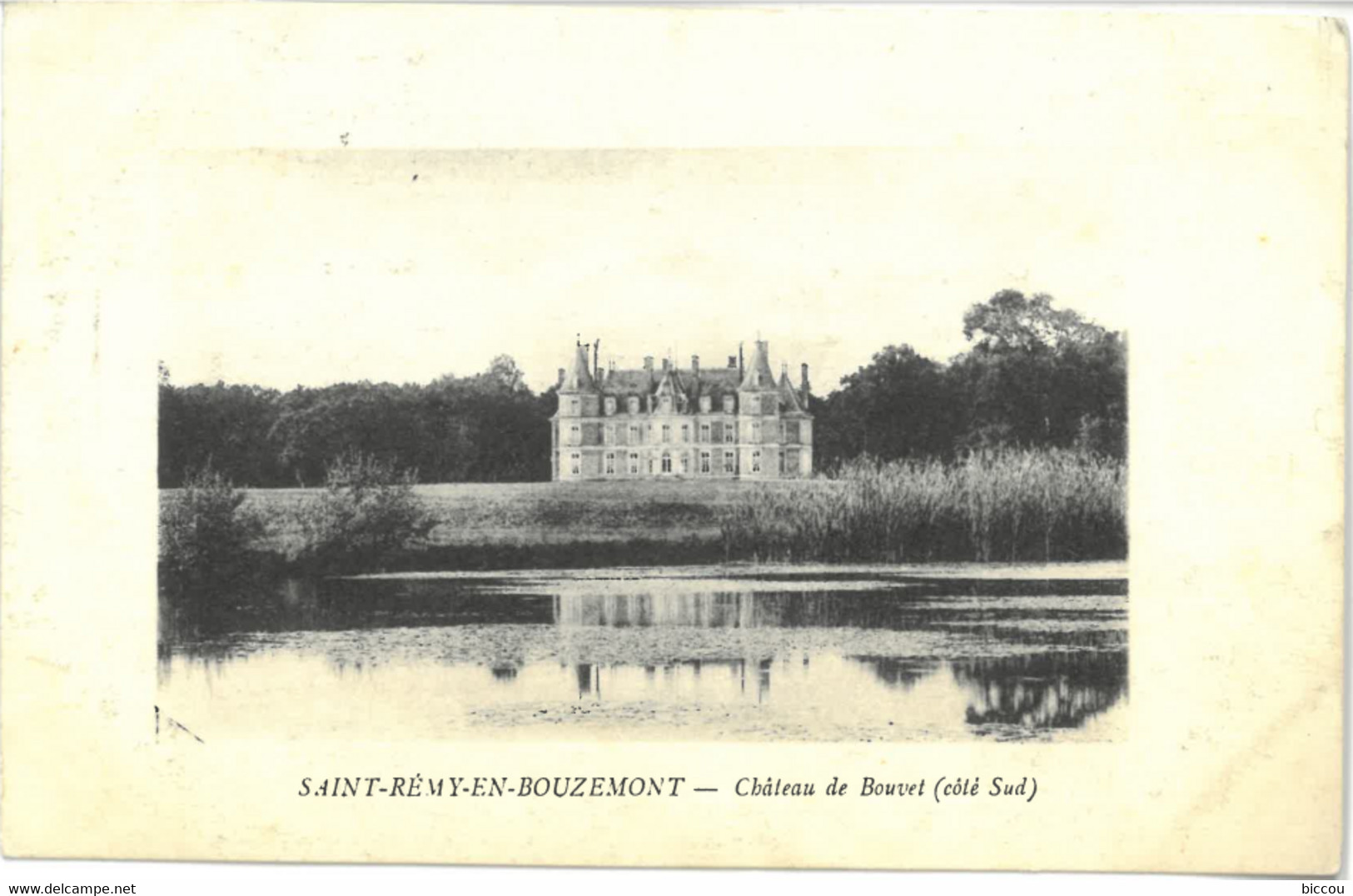 Cpa SAINT REMY EN BOUZEMONT 51 - Château De Bouvet (côté Sud) - Saint Remy En Bouzemont