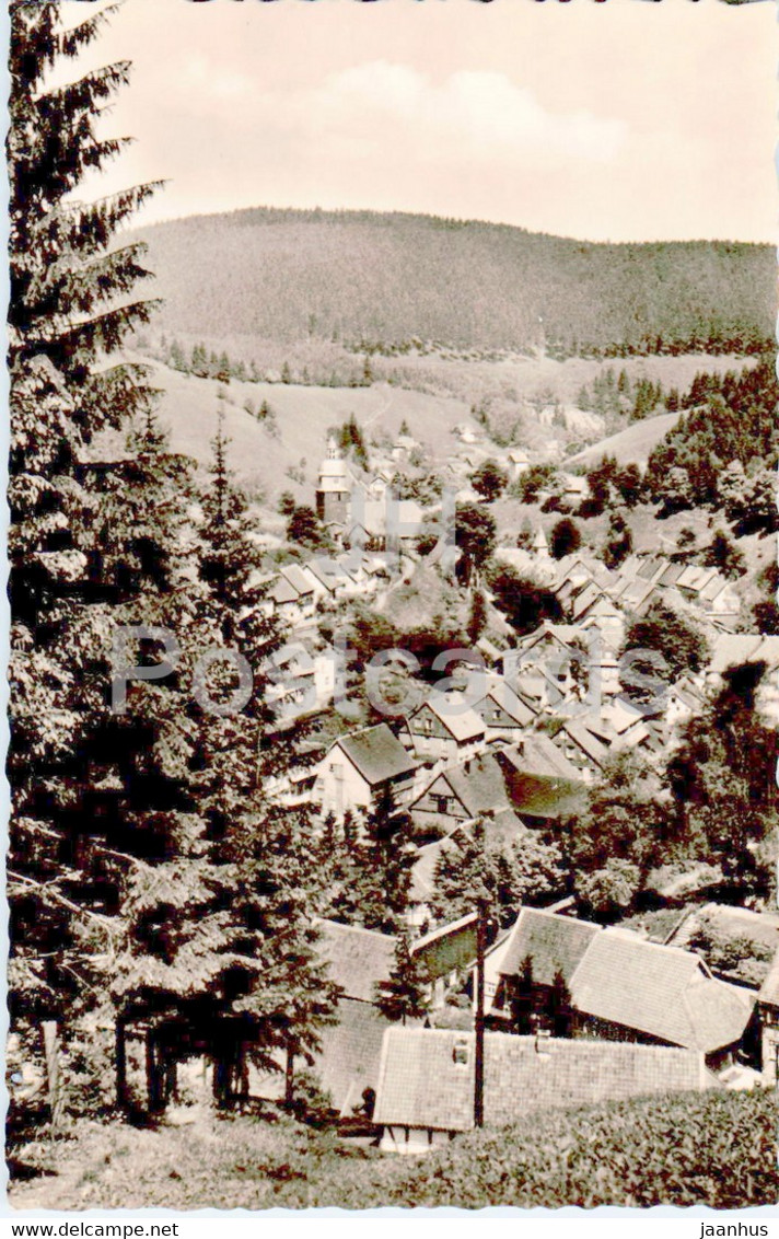 Hohenluftkurort Wildemann - Oberharz - Blick V Hohenberg - Old Postcard - Germany - Unused - Wildemann