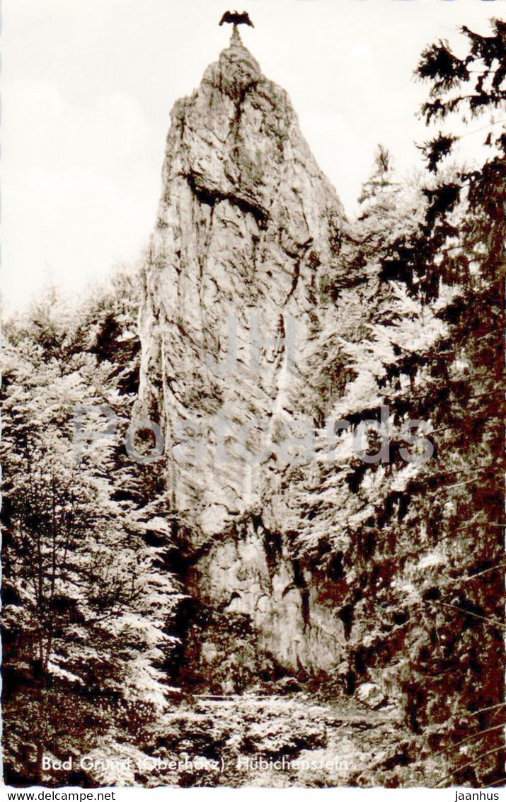 Bad Grund - Oberharz - Hubichenstein - Old Postcard - 1963 - Germany - Used - Bad Grund