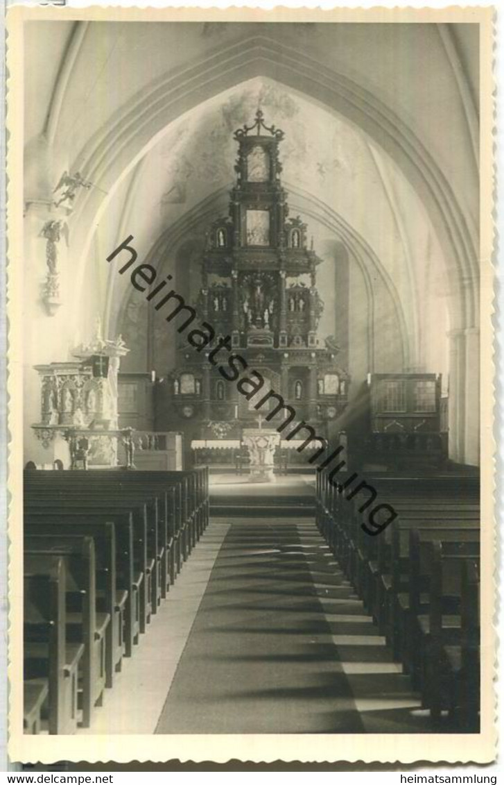 Varel - Altar In Der Evangelischen Kirche - Foto-AK - Verlag Foto-Kino- Evers Varel - Varel