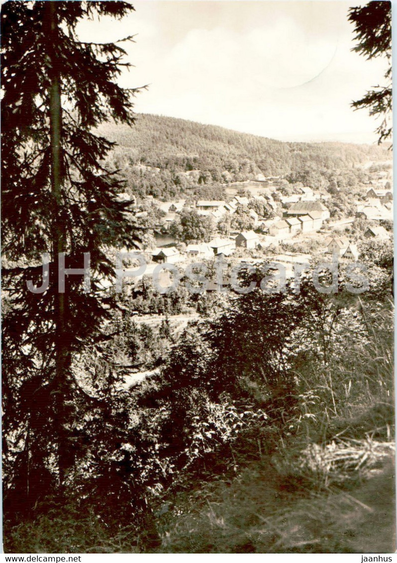 Georgenthal - Thur Wald - Blick Vom Schwabhauserkopf - Old Postcard - 1970 - Germany DDR - Used - Georgenthal